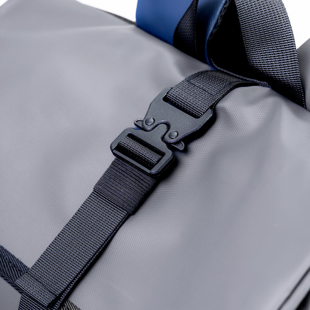 Mochila Bolsa Grande Espaçosa Venty Azul