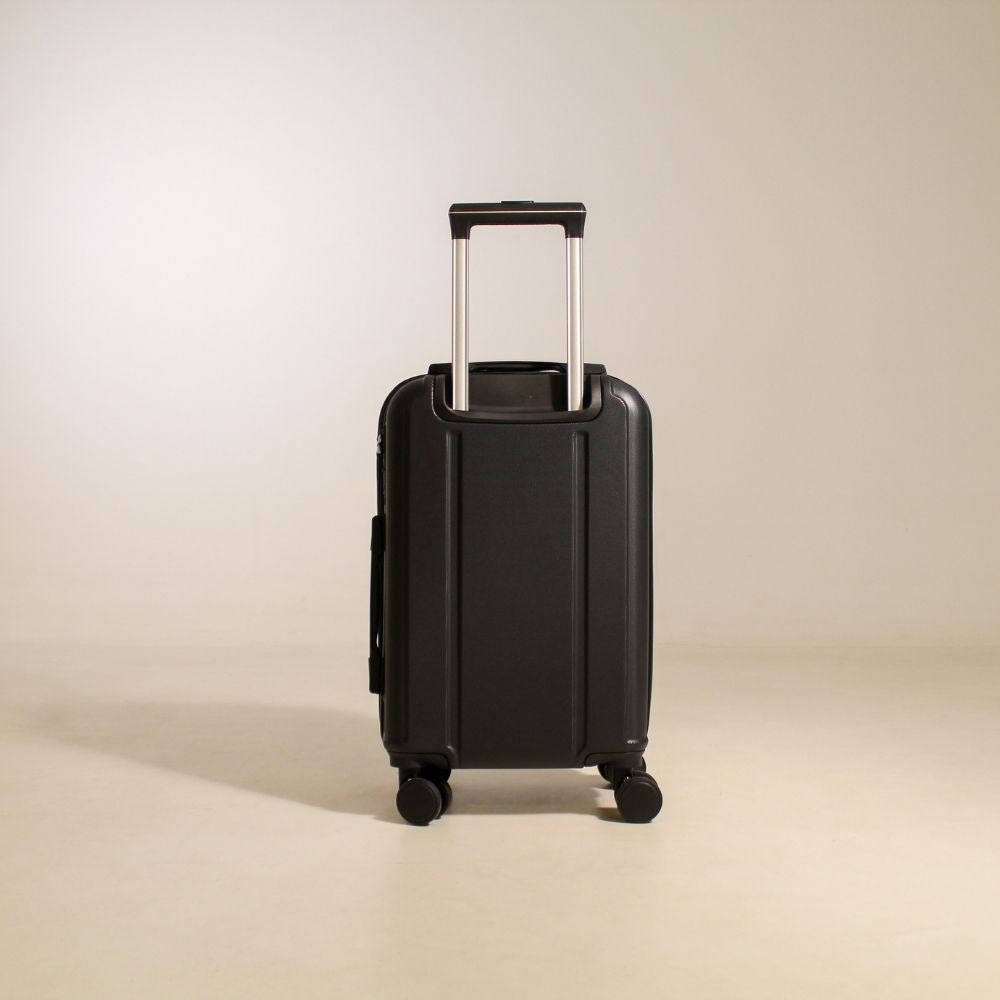 Mala De Viagem Pequena De Bordo 10 Kg ABS Bordo Continental Preta