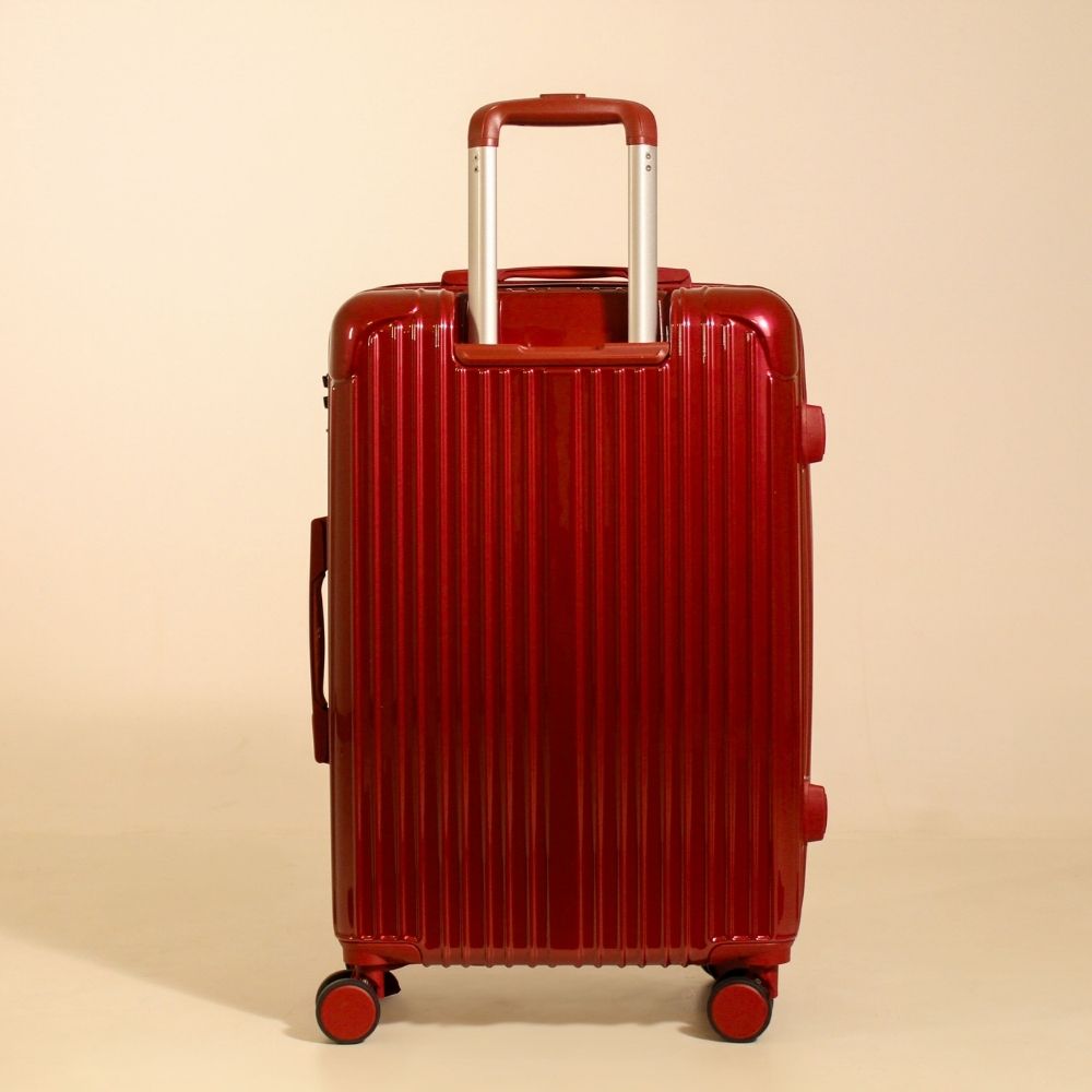 Kit malas de bordo Unika cinza e vinho