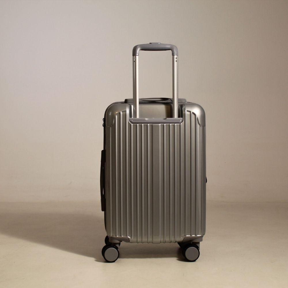 Unika Silver Carry-On Suitcase