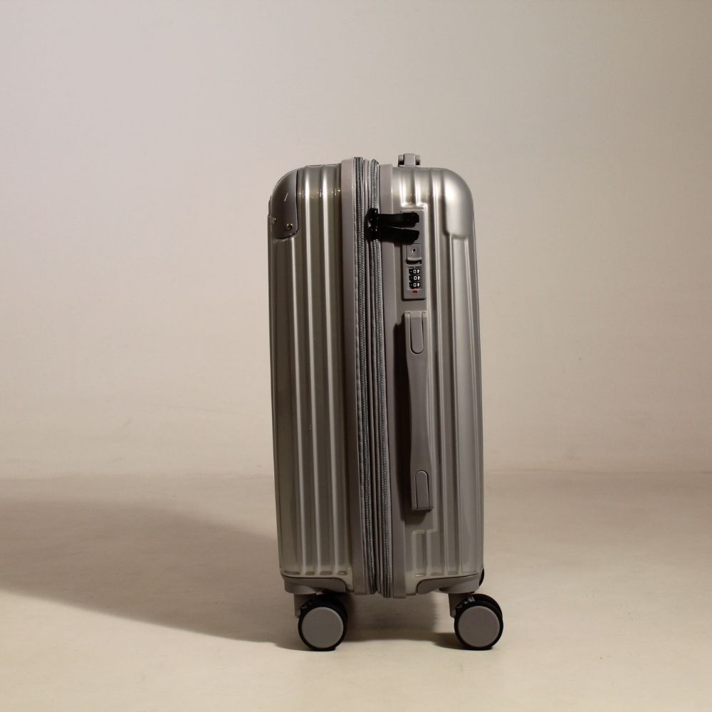 Unika Silver Carry-On Suitcase