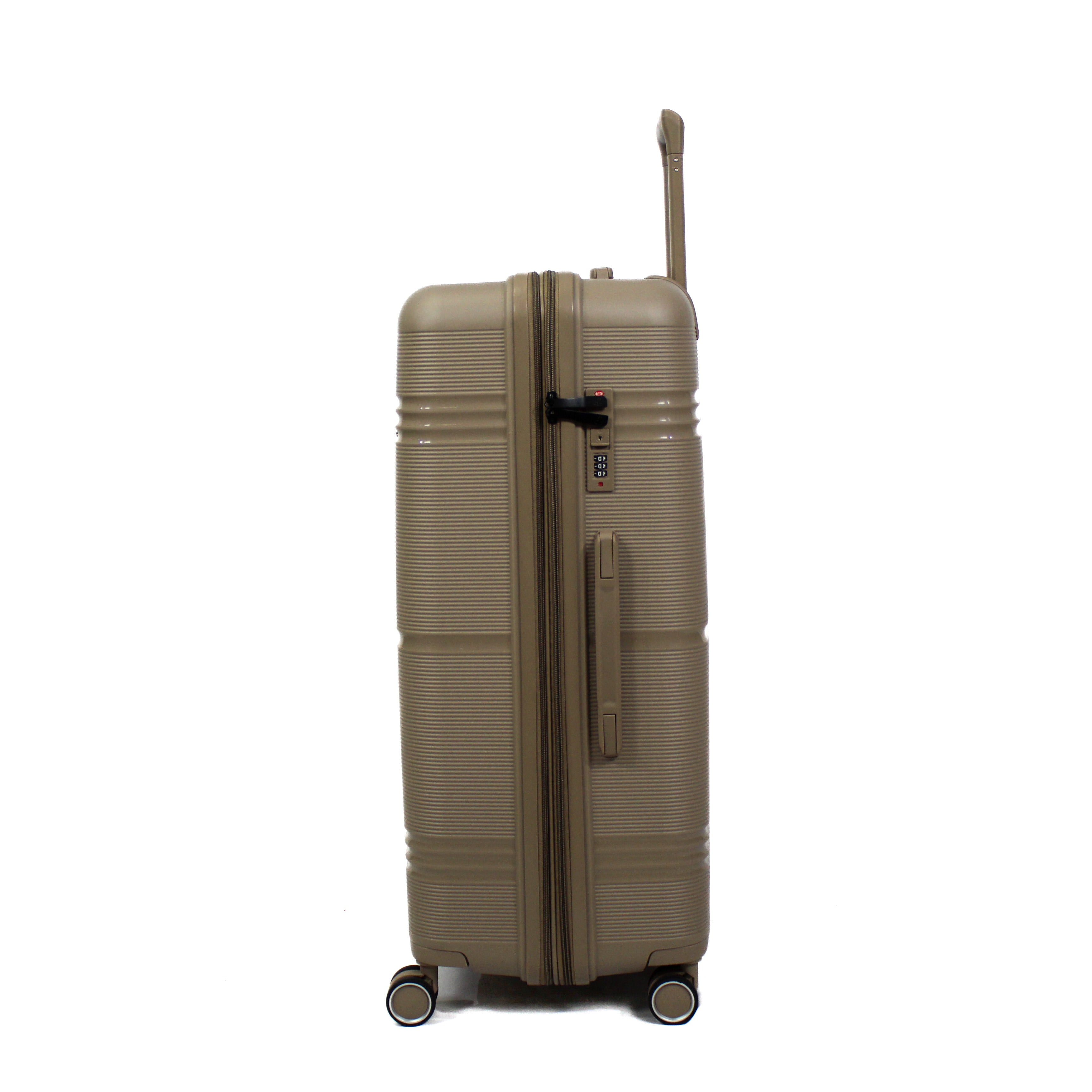 Mala De Viagem Grande 32 Kg Polipropileno Com Expansor Slim Champagne