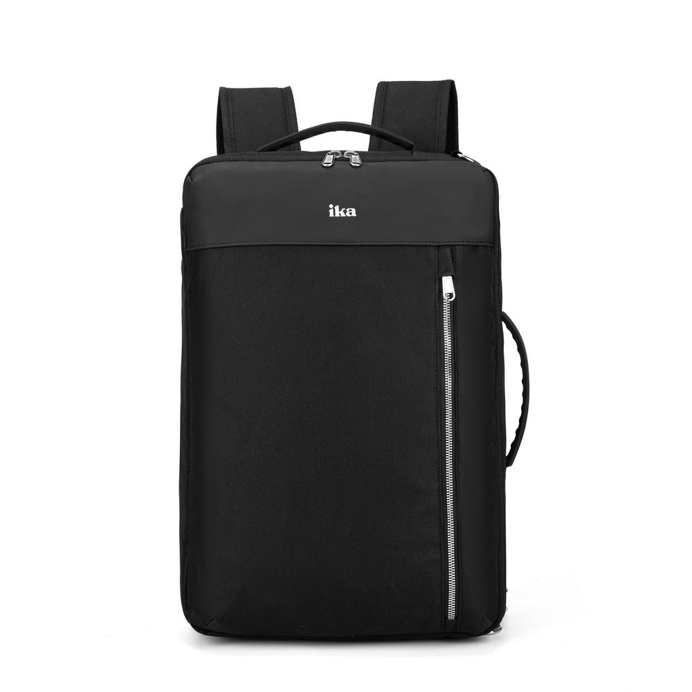 Makoto Y Mochila Pasta 2 em 1 Com porta Notebook Resistente 15 L Dual Preta