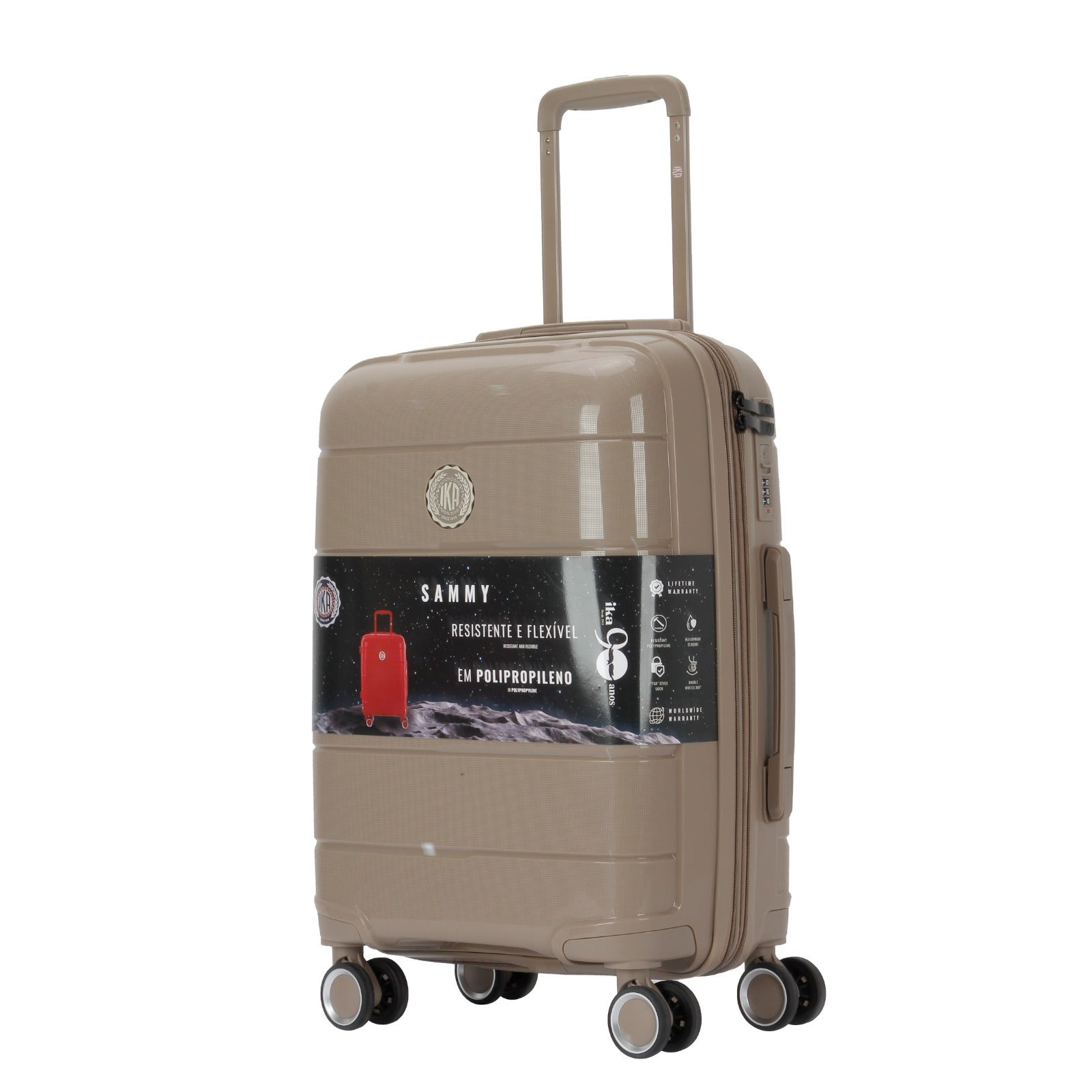 Sammy Champagne Medium Suitcase