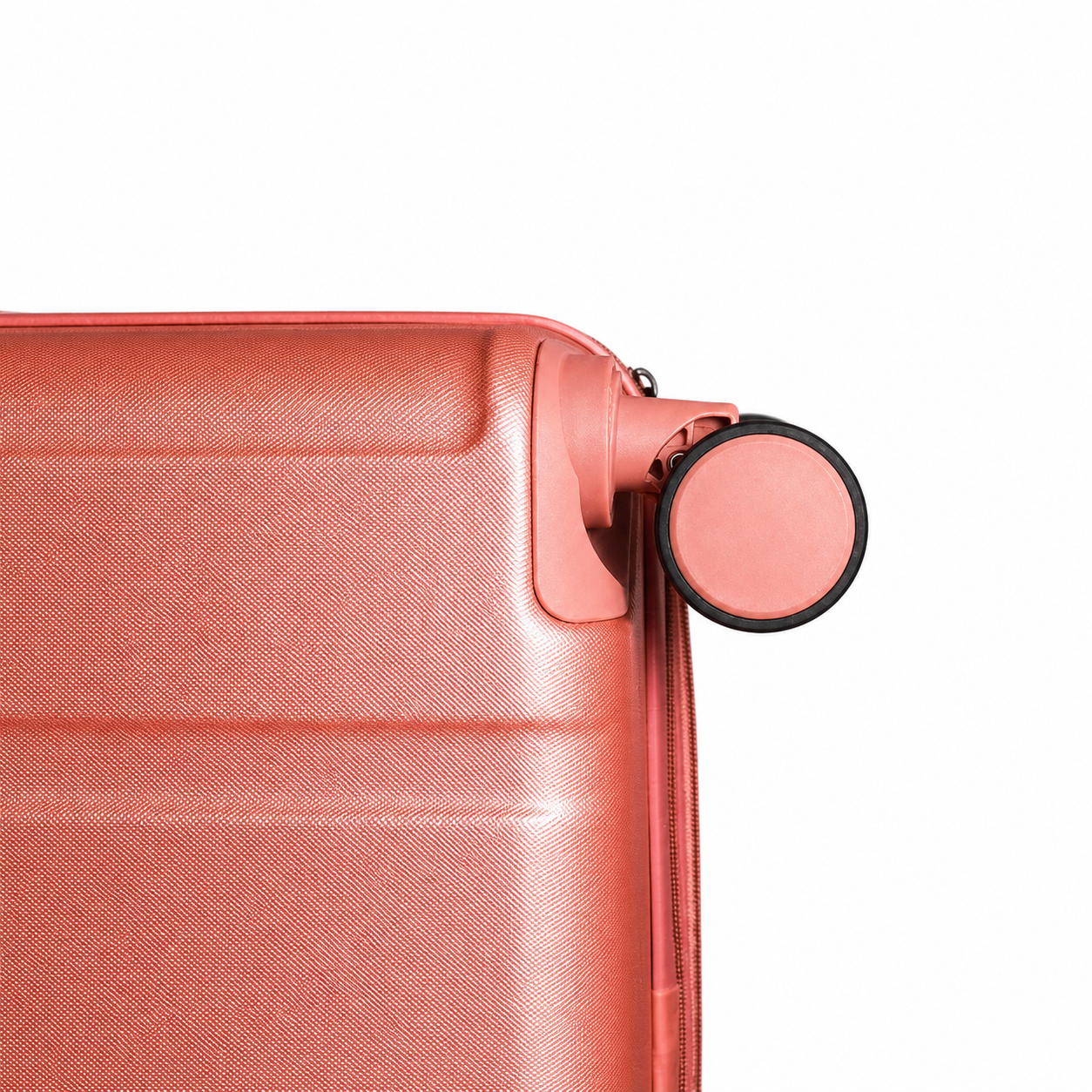 Mala De Viagem Pequena De Bordo 10 Kg ABS Continental Rose