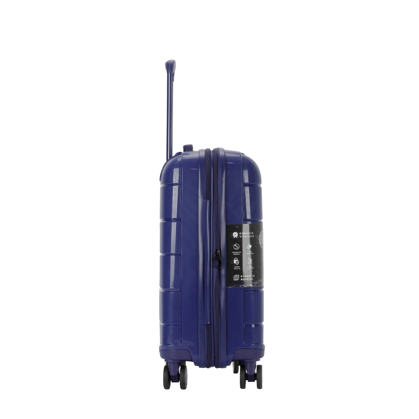 Mala de Viagem Pequena De Bordo 10 kg Polipropileno Sammy Azul