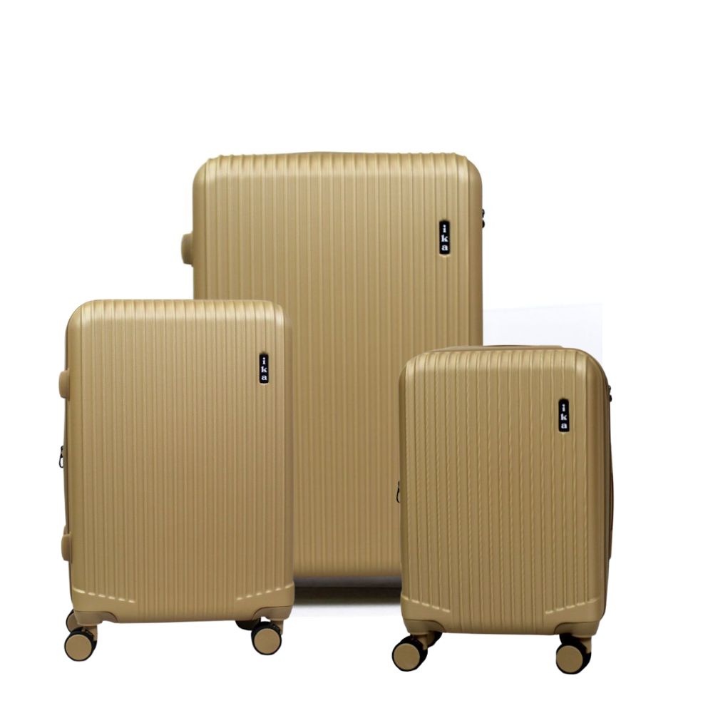 Conjunto De Malas P, M e G Scorpion Champagne