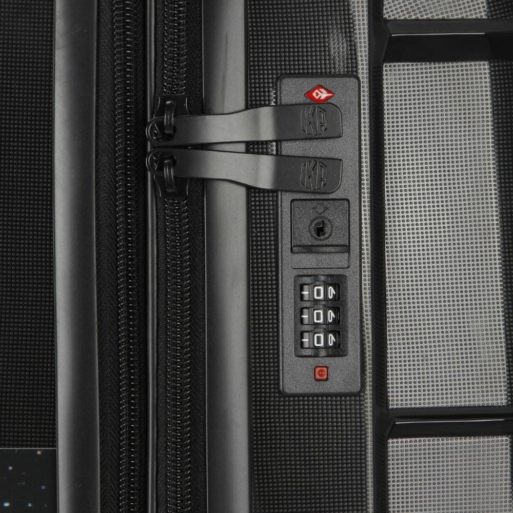 Conjunto De Malas De Vagem P, M e G Sammy Preta