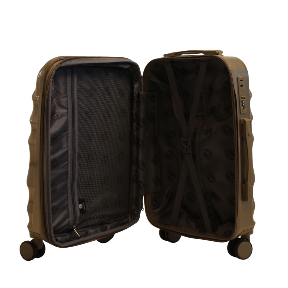 Mala De Viagem Grande Avalon Champagne