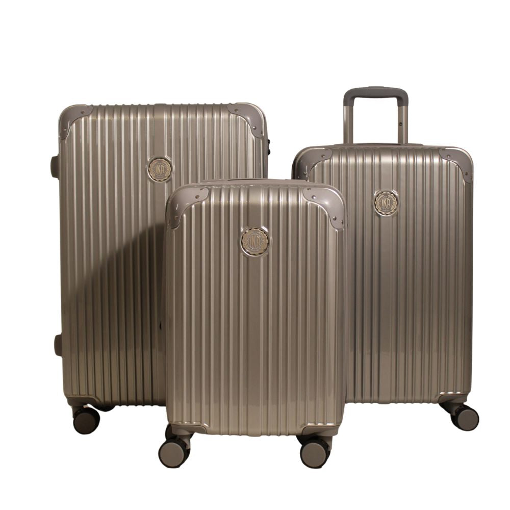 Kit Malas De Viagem Unika Prata