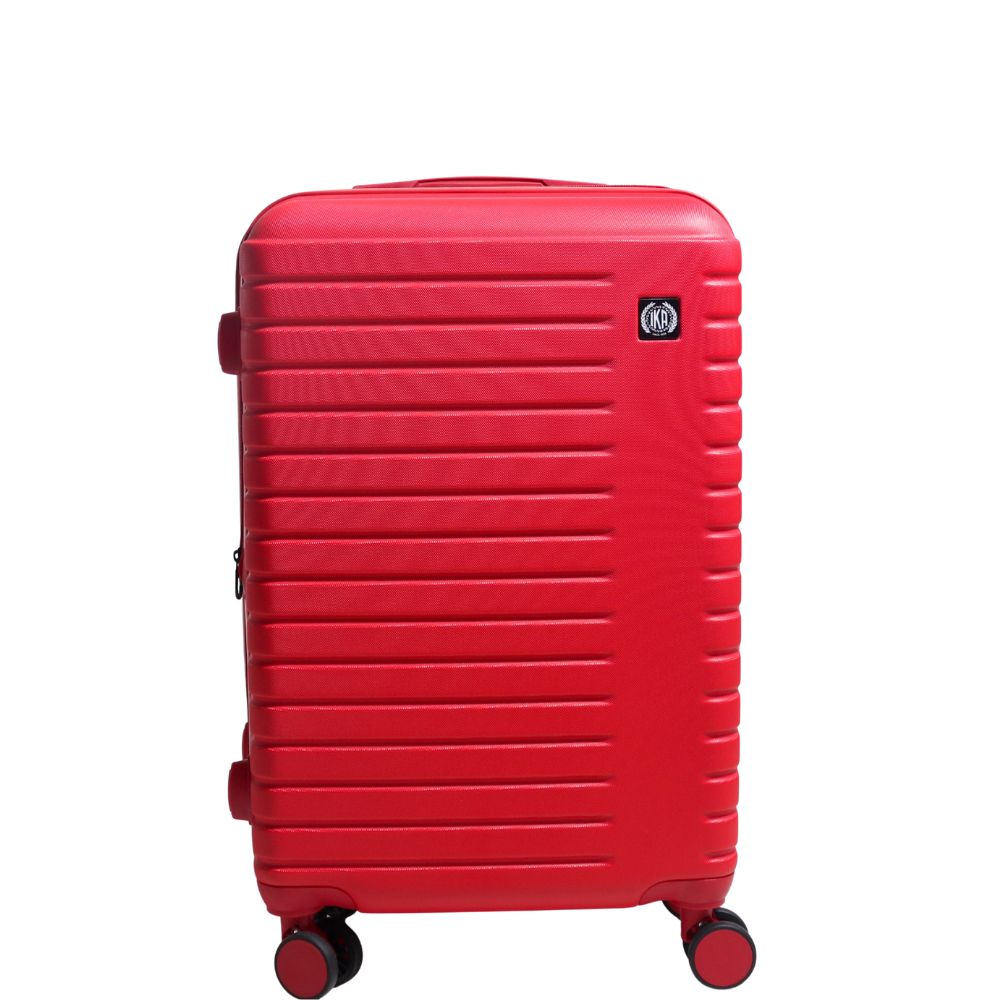 Mala De Viagem Grande 32 Kg Abs Com Expansor Cross Vermelha