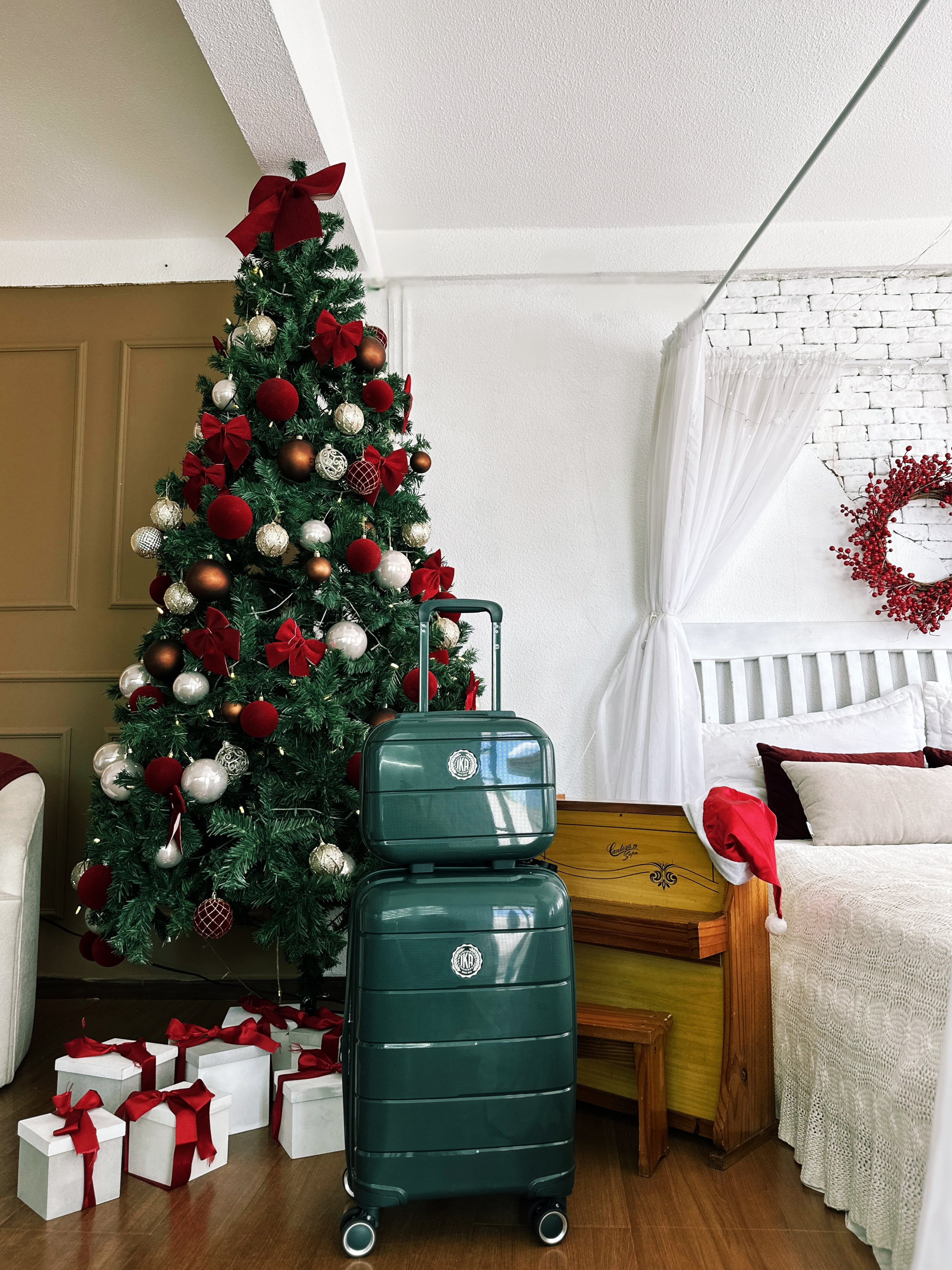 Kit Mala de Bordo Com Fraqueira Sammy Verde