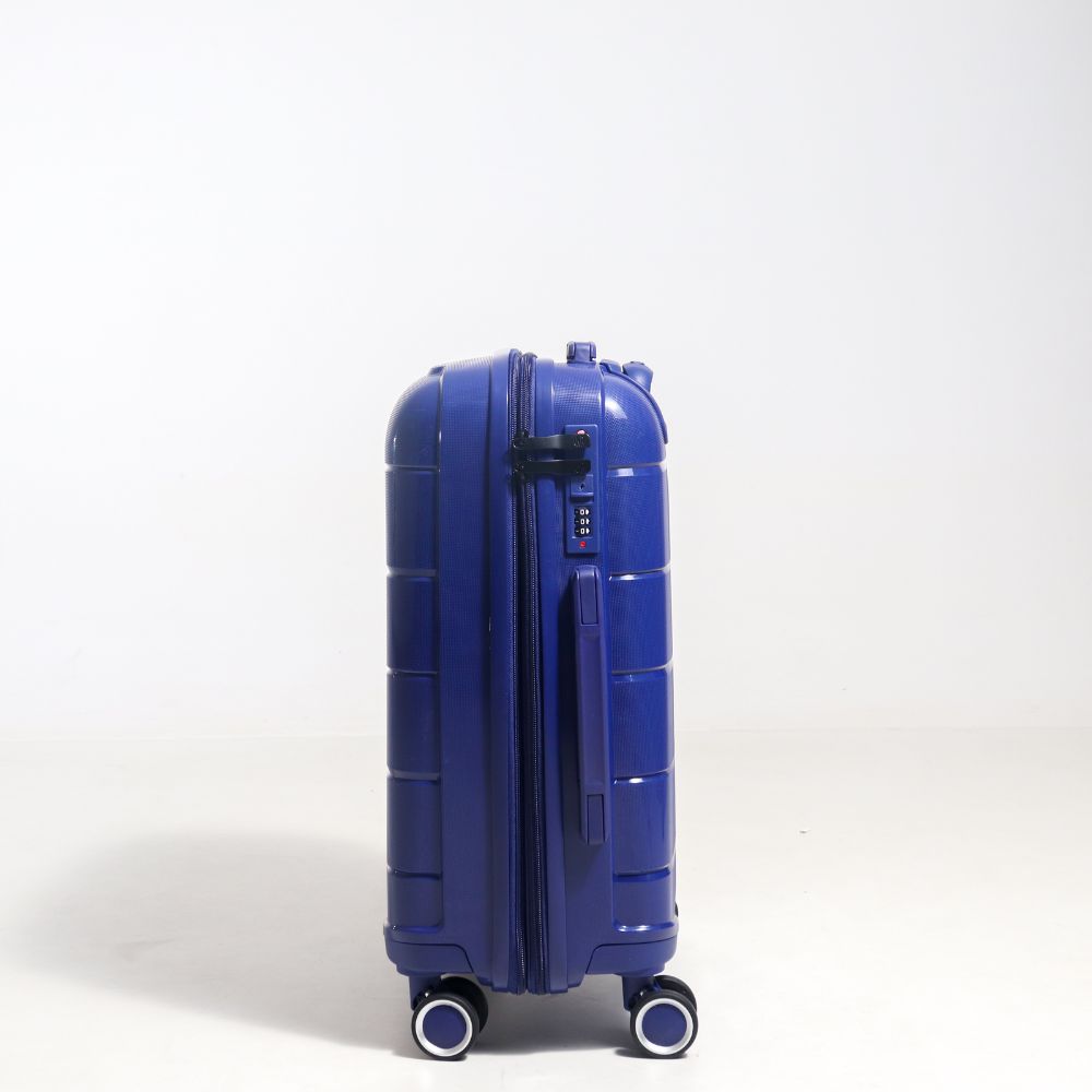 Mala de Viagem Pequena De Bordo 10 kg Polipropileno Sammy Azul