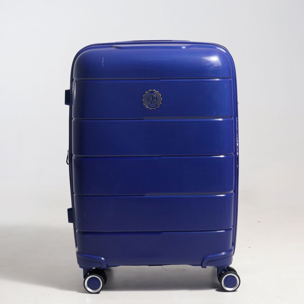 Mala de Viagem Média 23 Kg Polipropileno Com Expansor Sammy Azul