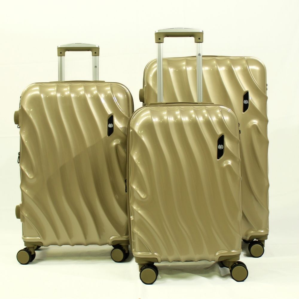 Kit Malas De Viagem Avalon Champagne