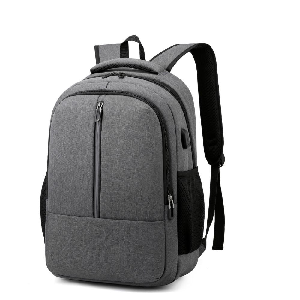 Mochila exceutiva Escolar Porta notebook 15″ Com entrada USB Atos Cinz