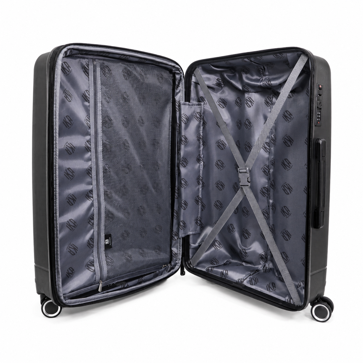 Bolsa de viaje mediana negra Arya