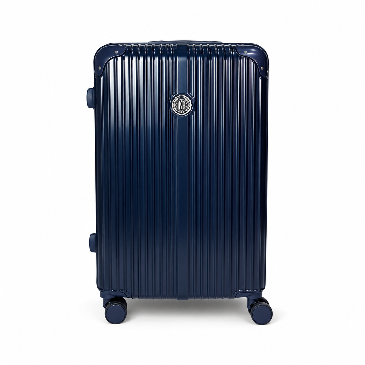 Mala De Viagem Grande 32 Kg Policarbonato +Abs Com Expansor Unika Azul