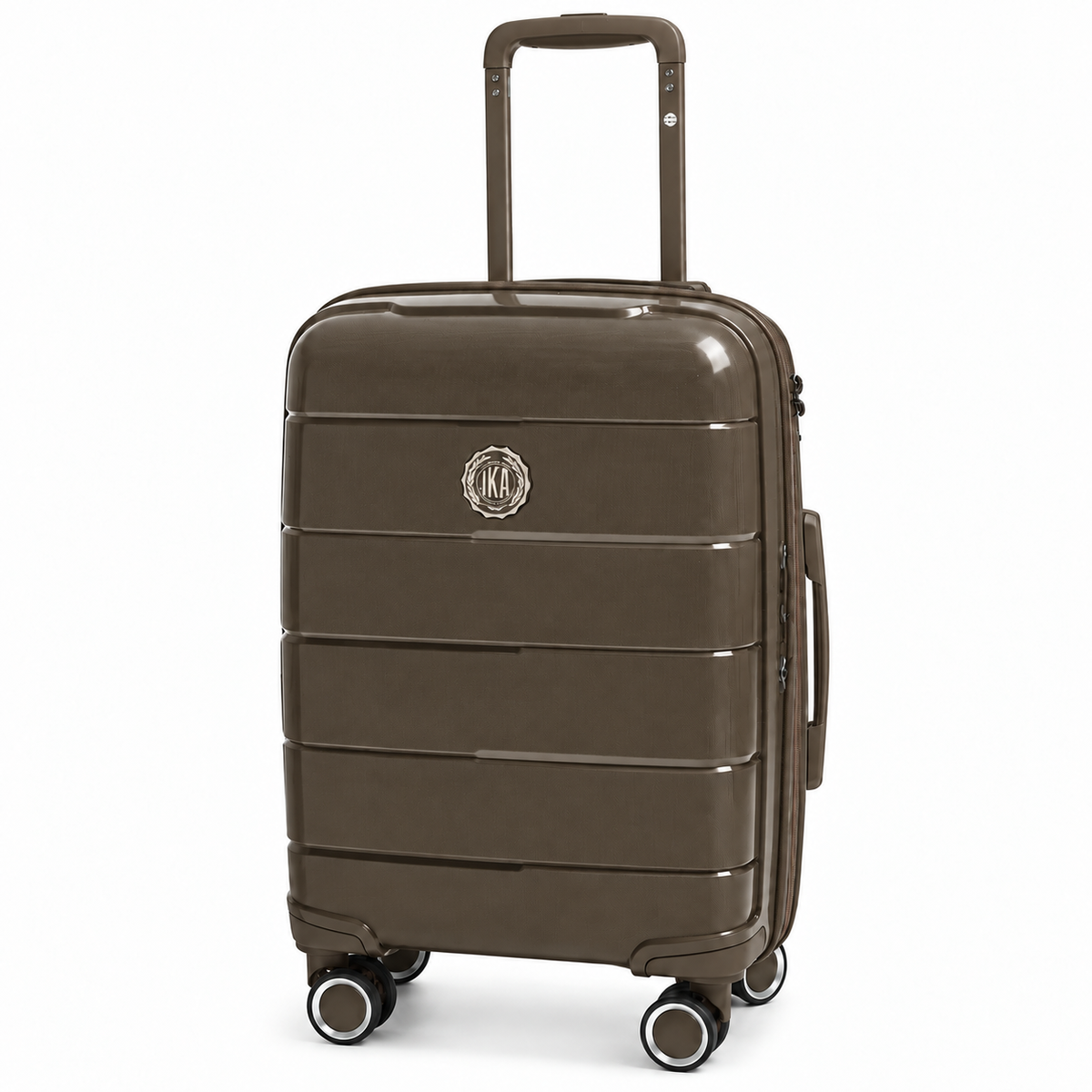 Mala De Viagem Pequena De Bordo 10 kg Polipropileno Sammy Coffee