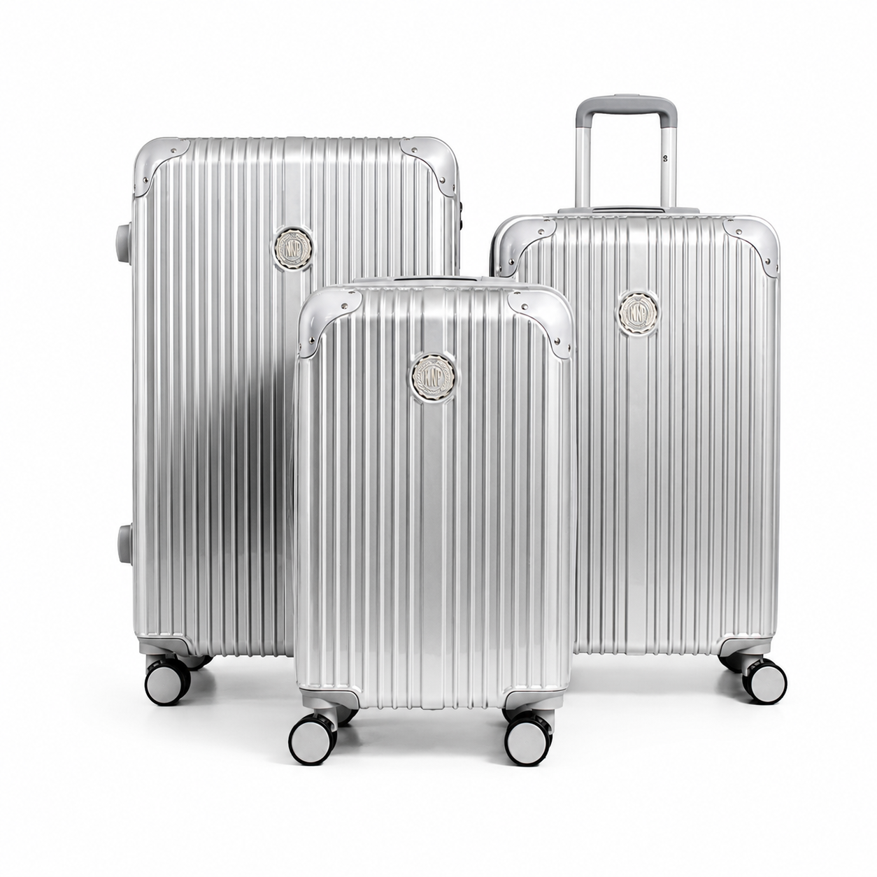 Kit de maleta de viaje Unika Silver