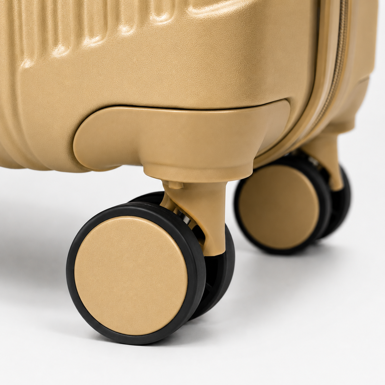 Mala De Viagem Grande 32 Kg Abs Com Expansor Scorpion Champagne