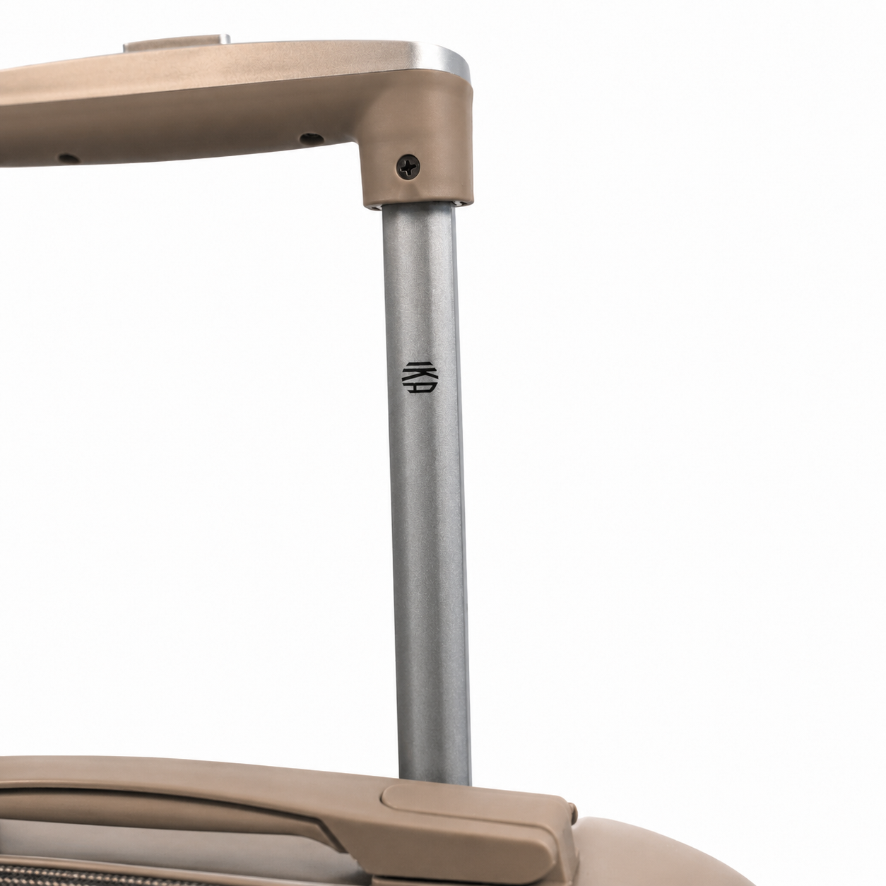 Mala De Viagem Média 23 Kg Policarbonato + Abs Com Expansor Avalon Champagne