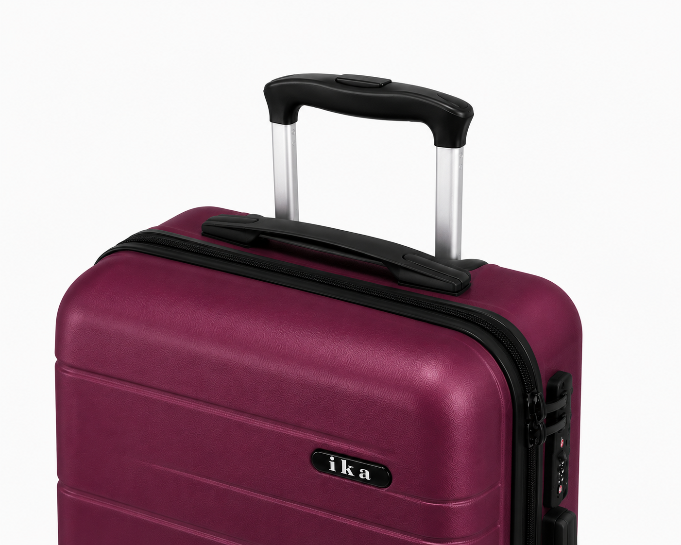 Mala De Viagem Pequena De Bordo 10 Kg ABS Venkon Roxa