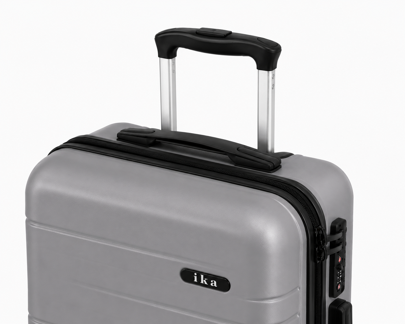 Mala De Viagem Pequena De Bordo 10 Kg ABS Venkon Cinza