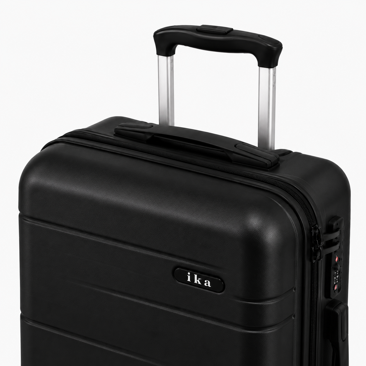 Mala De Viagem Pequena De Bordo 10 Kg ABS Venkon Preta