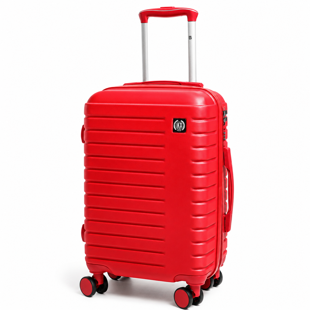 Mala De Viagem Pequena De Bordo 10 kg Abs Cross Vermelha