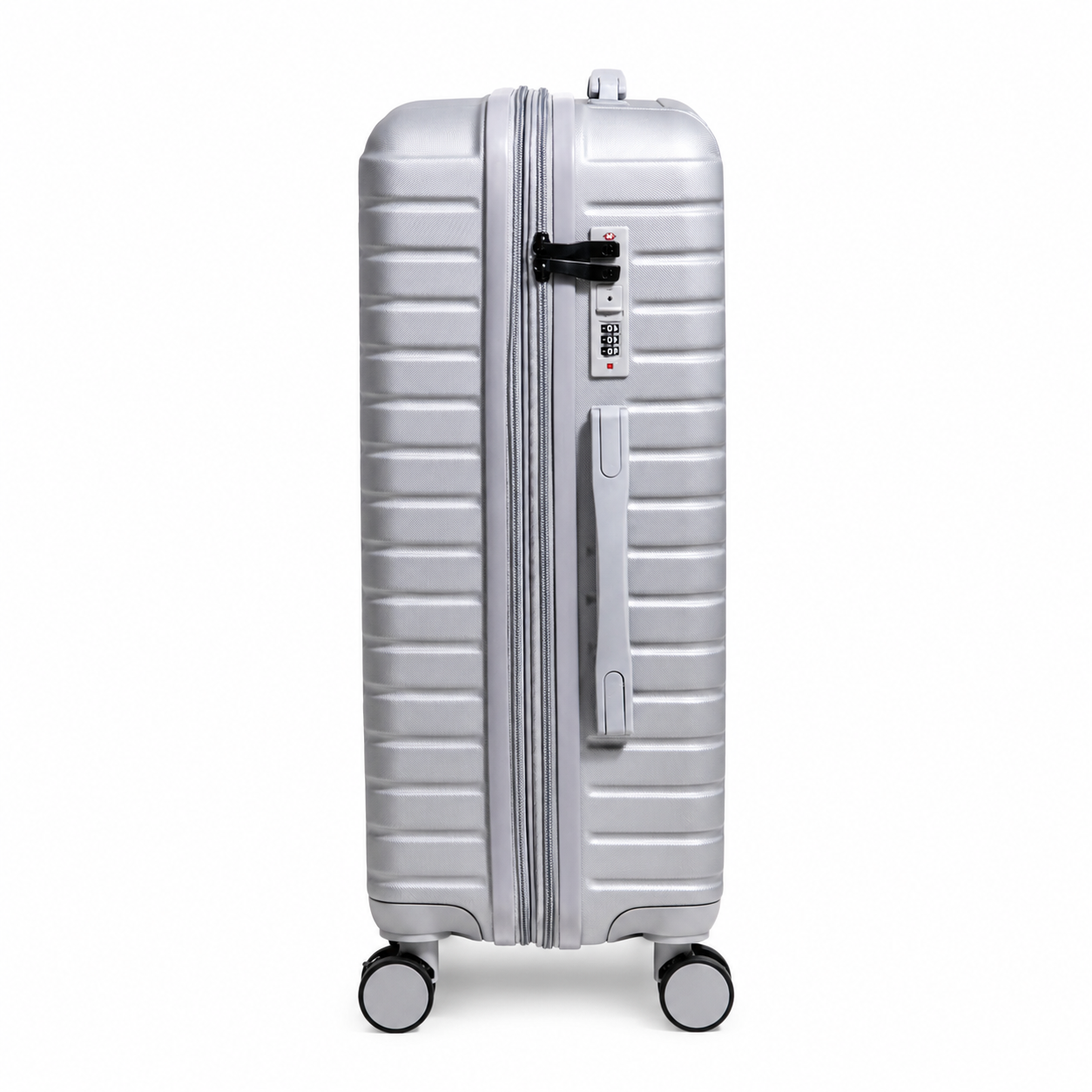 Mala De Viagem Grande 32 Kg Abs Com Expansor Cross Cinza