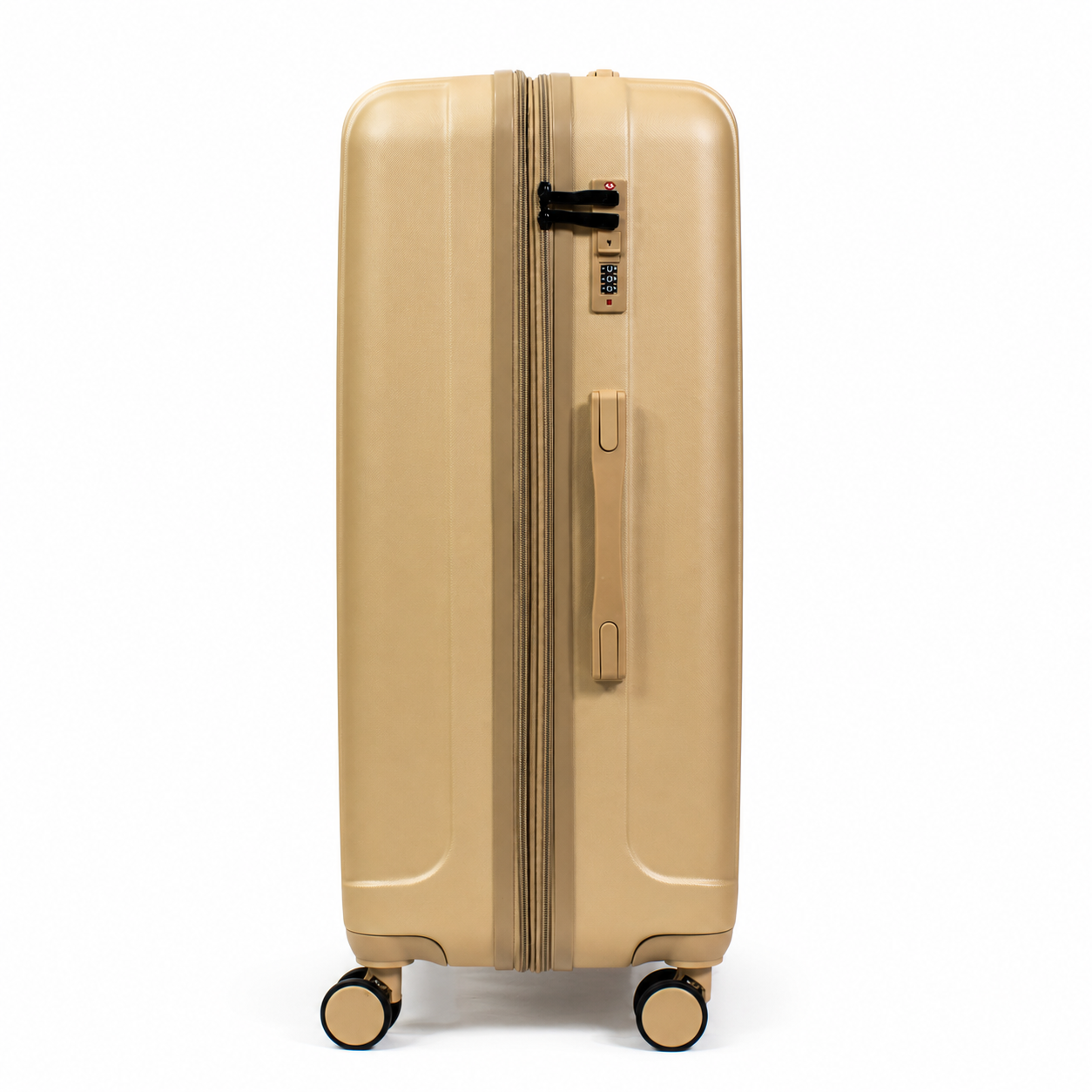 Mala De Viagem Grande 32 Kg Abs Com Expansor Scorpion Champagne