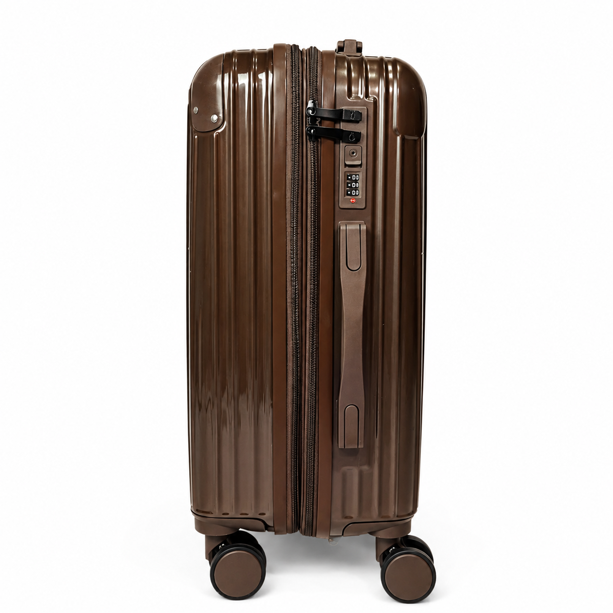 Mala De viagem Pequena De Bordo 10 kg Policarbonato + Abs Unika Coffee