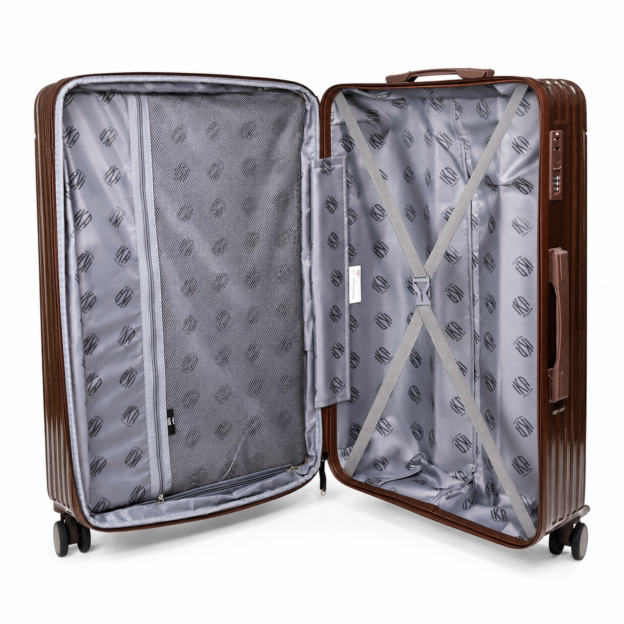 Conjunto de Malas De Viagem P, M e G Unika Coffee