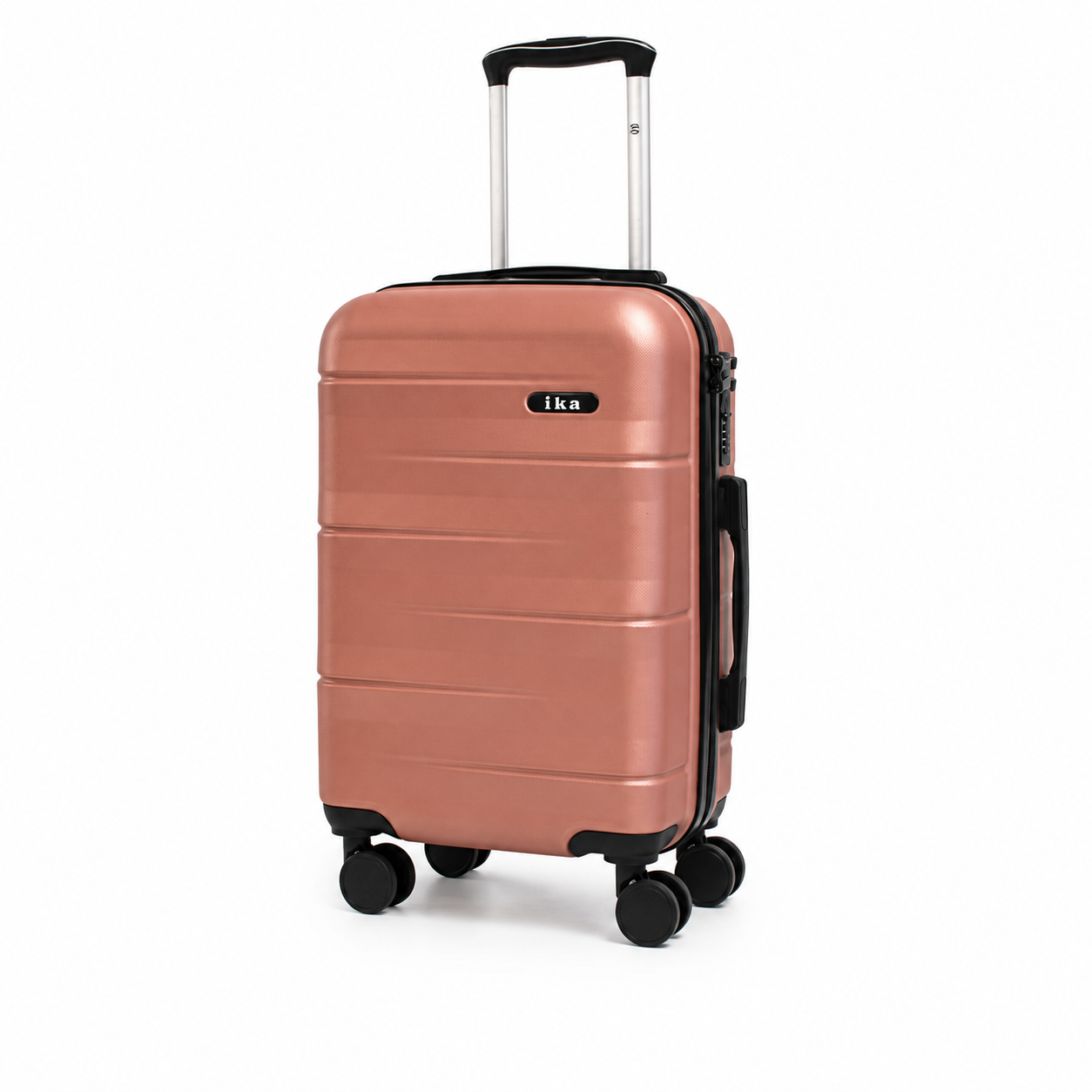 Mala De Viagem Pequena De Bordo 10 Kg ABS Venkon Rose