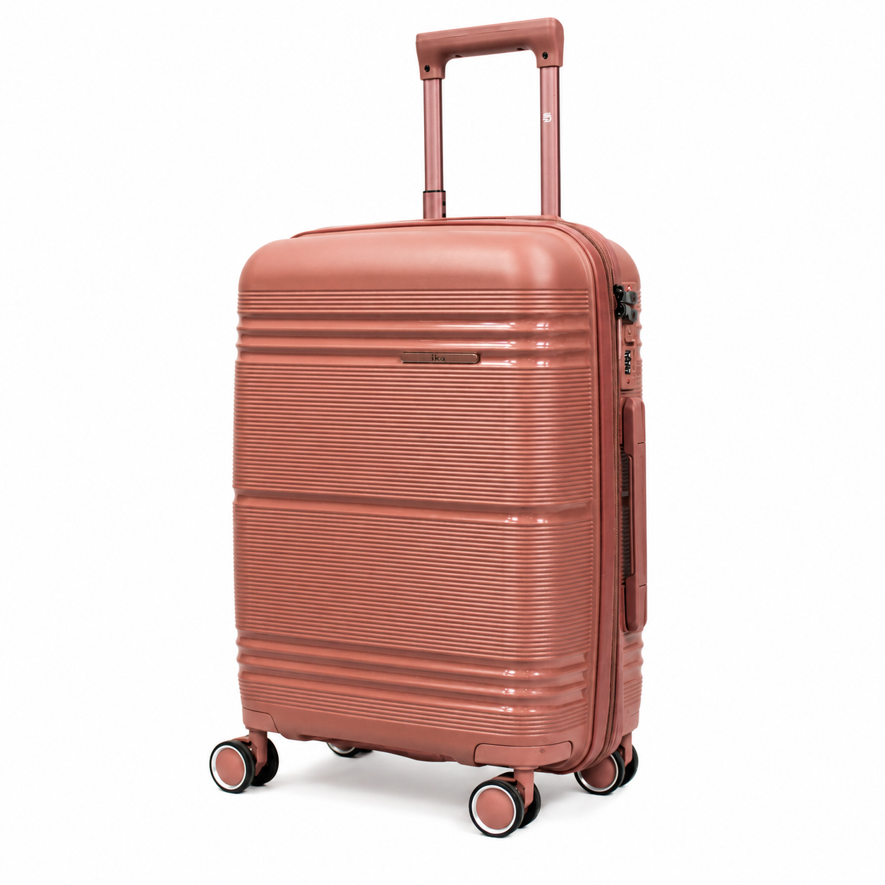 Mala De Viagem Pequena De Bordo 10 kg Polipropileno Slim Rose