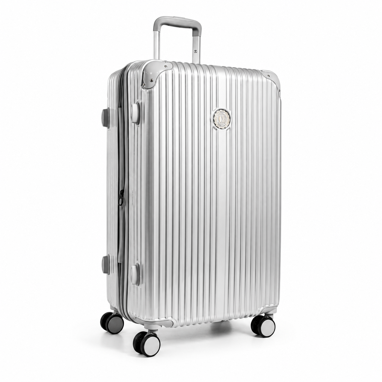 Bolsa de viaje grande plateada Unika