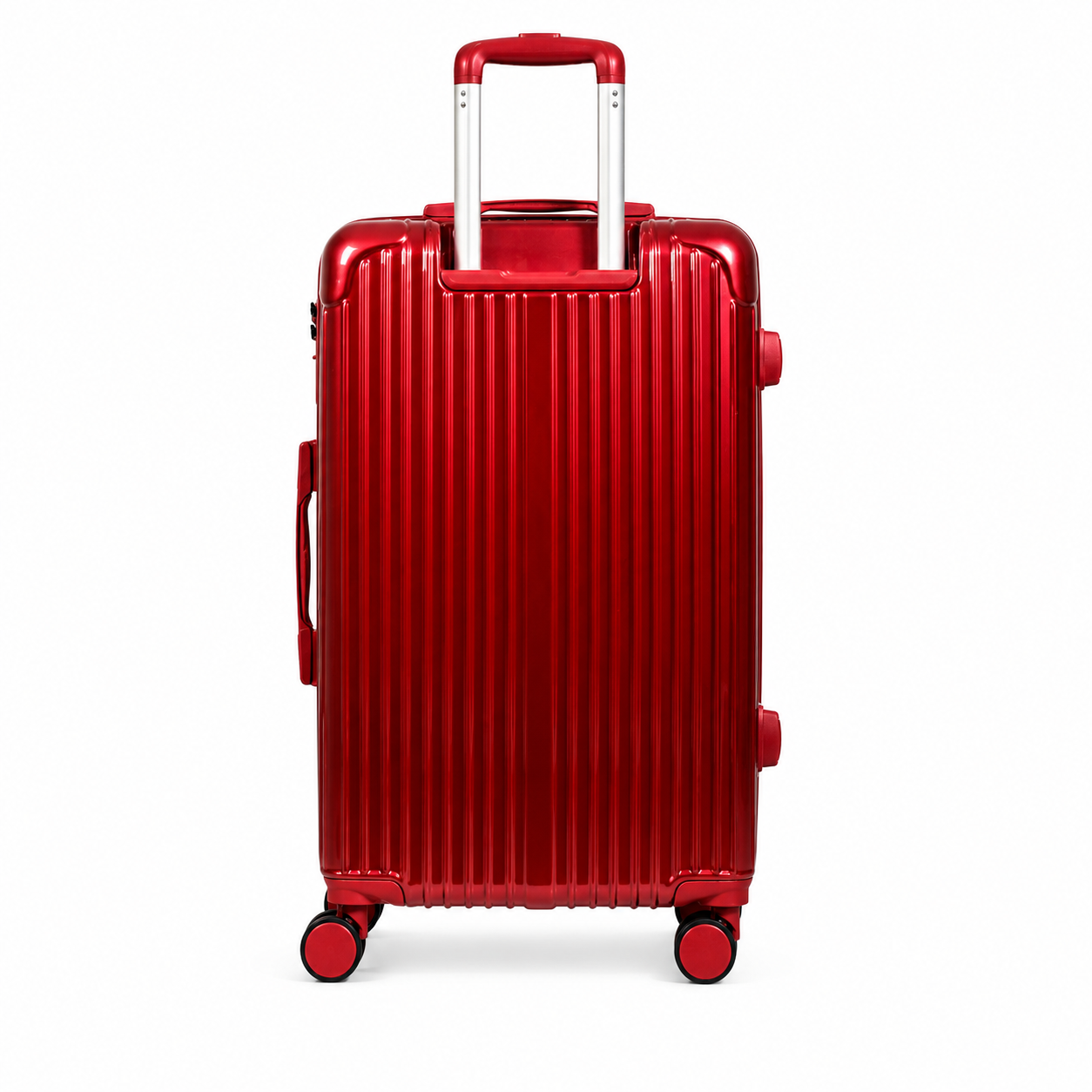 Mala De Viagem Média 23 Kg Policarbonato + Abs Com Expansor Unika Vinho