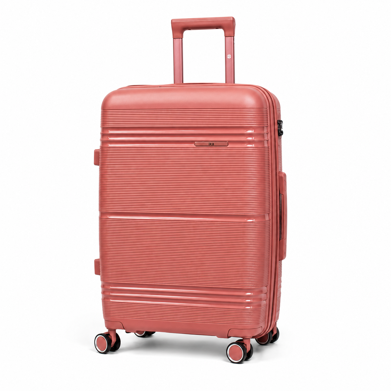 Mala De Viagem Média 23 Kg Polipropileno Com Expansor Slim Rose