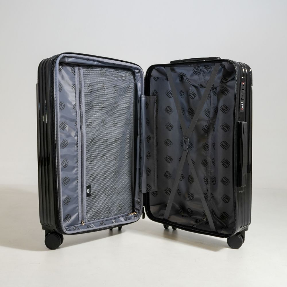 Conjunto de Malas De Viagem P, M e G Unika Preto