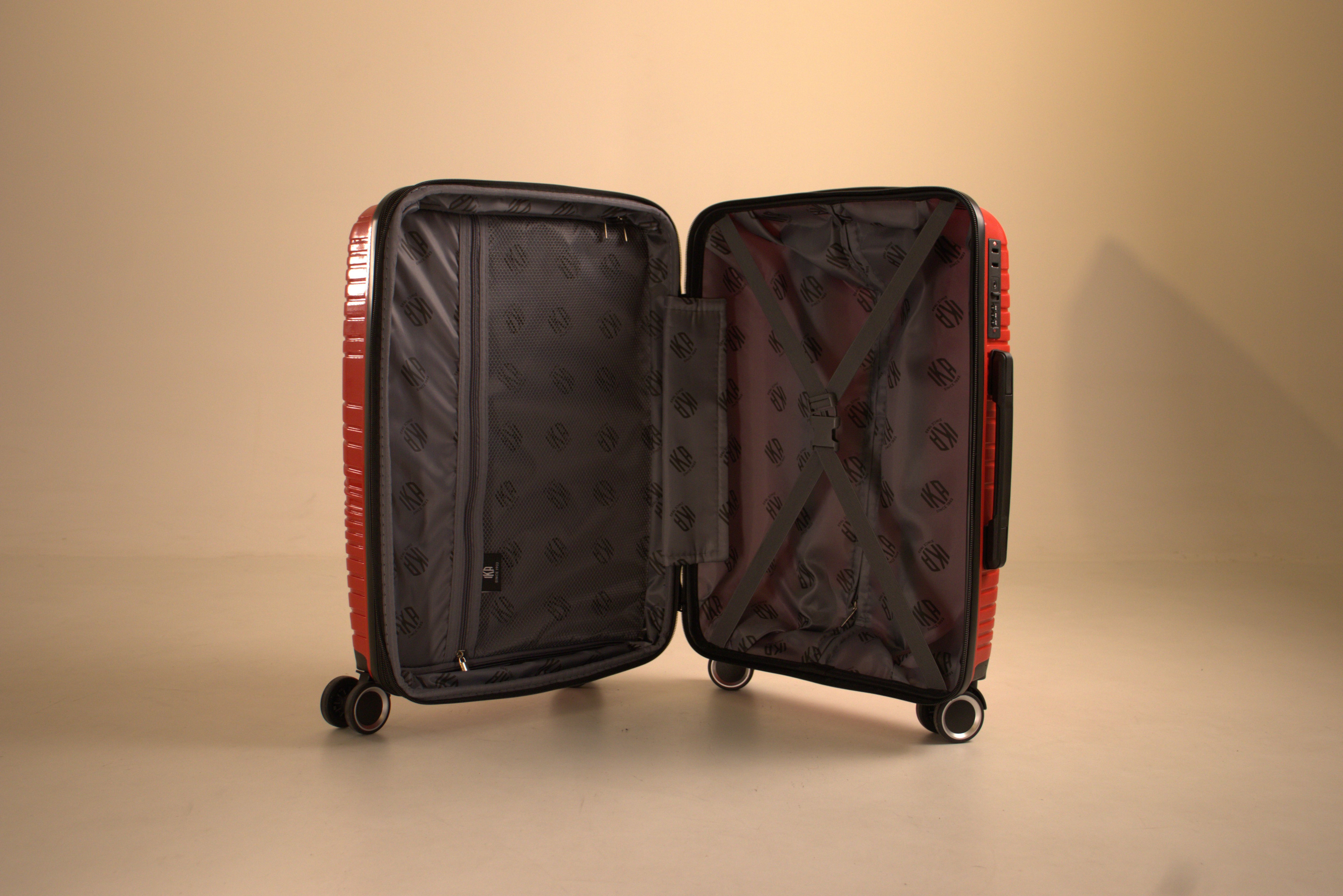 Mala De Bordo Wave Vermelha