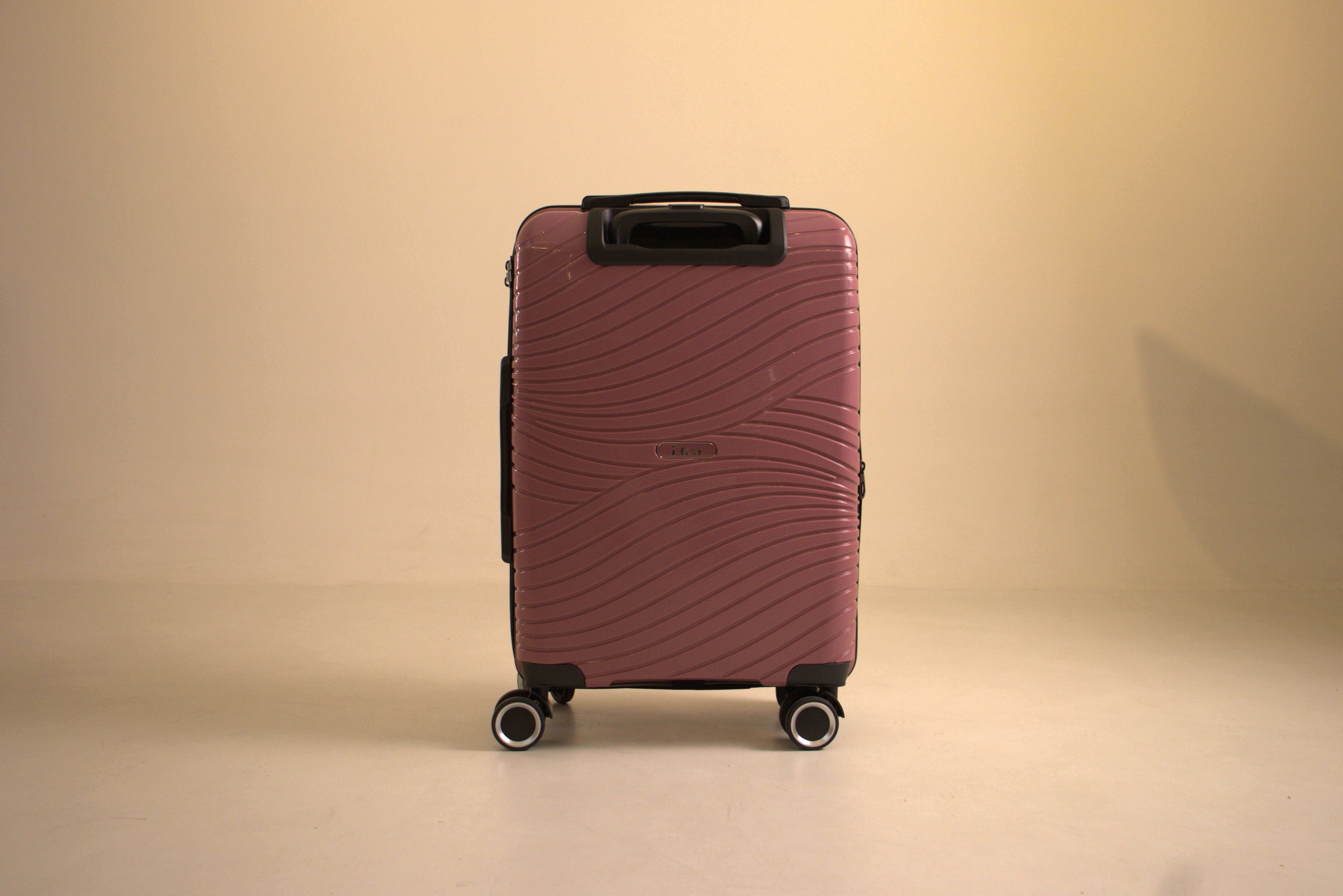 Kit malas de bordo wave e Wing roxa e rose