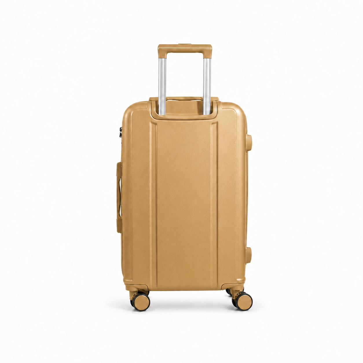 Mala De Viagem Média 23 Kg Abs Com Expansor Continental Champagne
