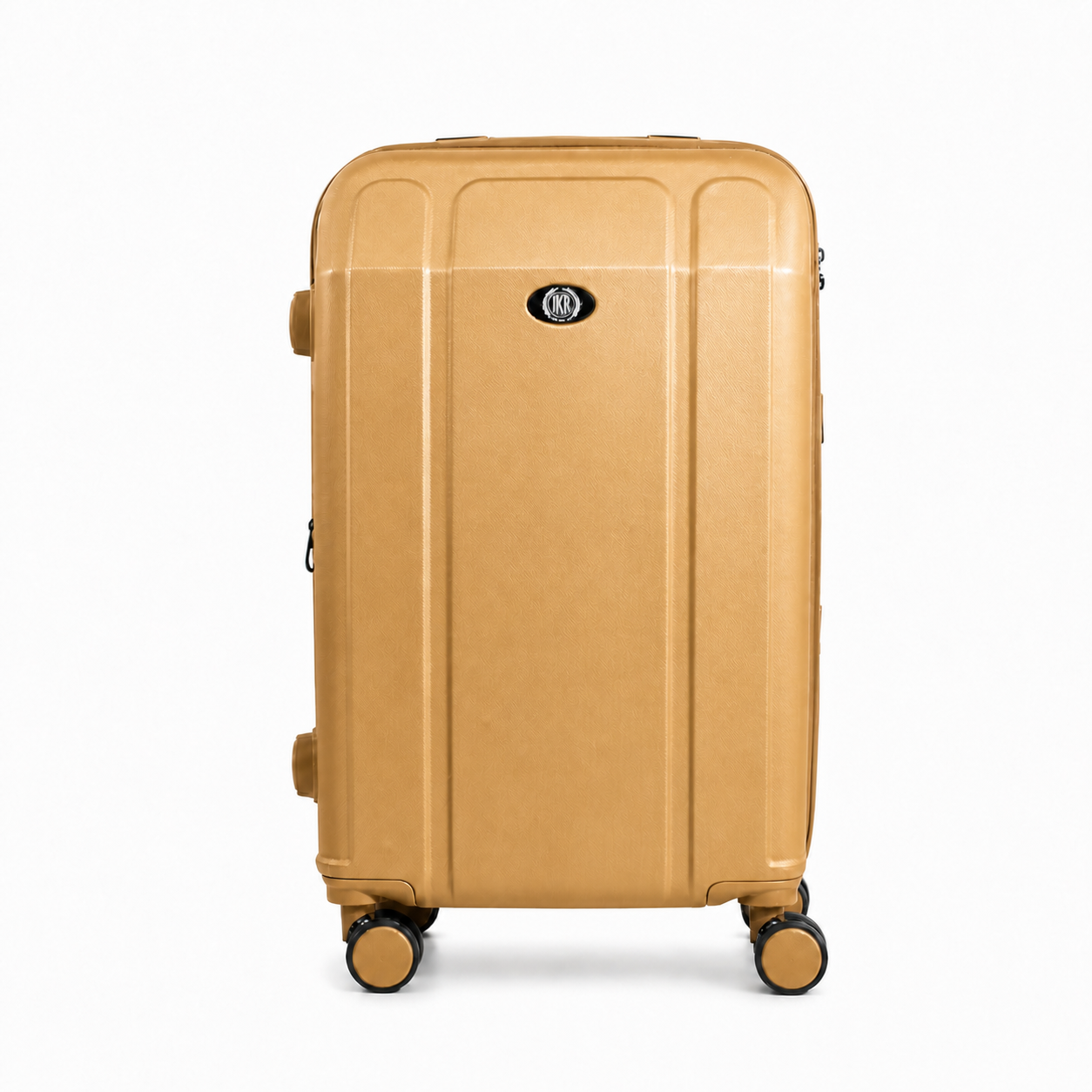 Mala De Viagem Média 23 Kg Abs Com Expansor Continental Champagne