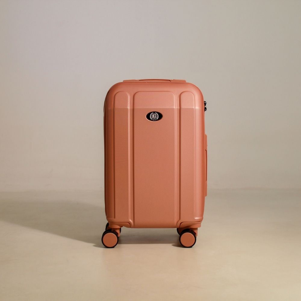 Mala De Viagem Pequena De Bordo 10 Kg ABS Continental Rose