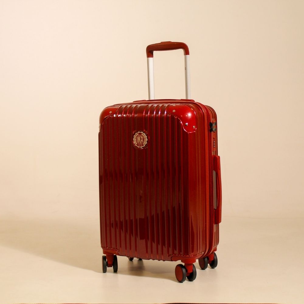 Kit malas de bordo Unika cinza e vinho