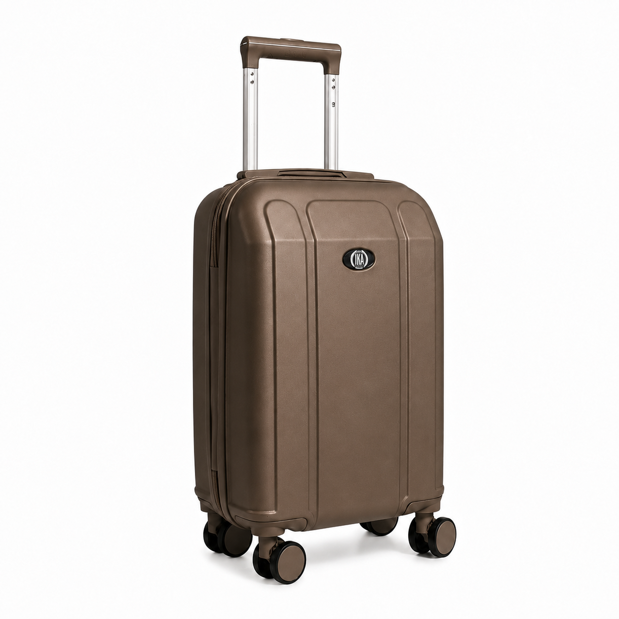 Mala De Viagem Pequena De Bordo 10 Kg ABS Continental Coffee