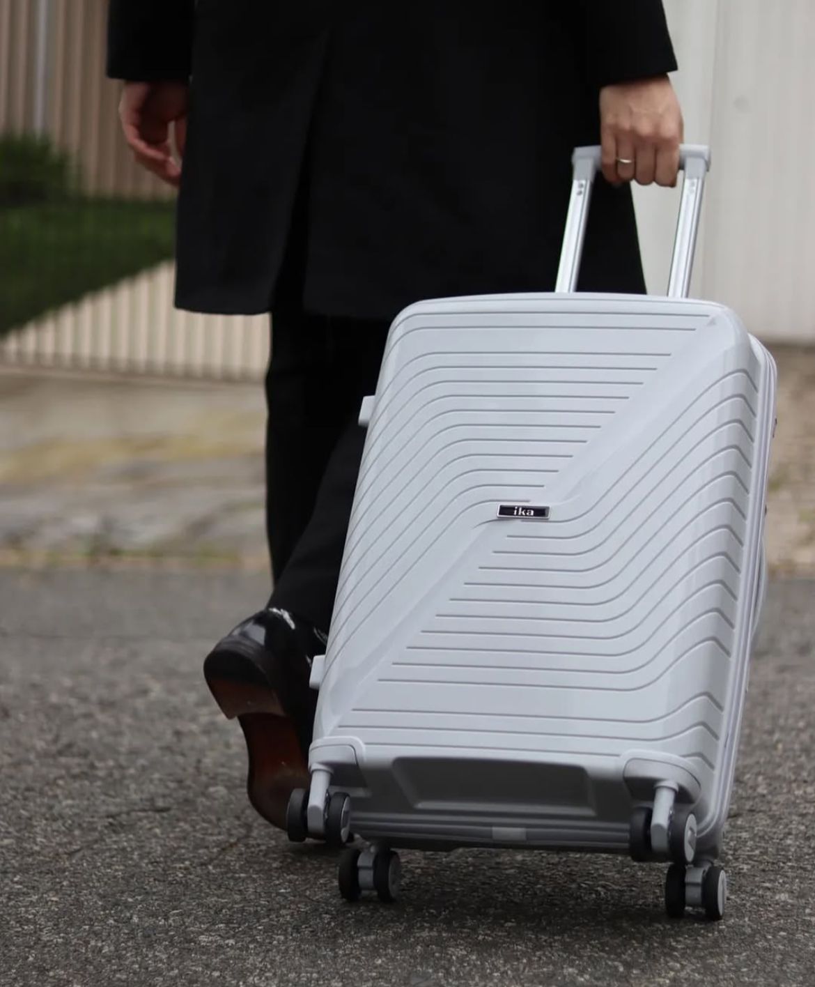 Mala Crystal Cinza G