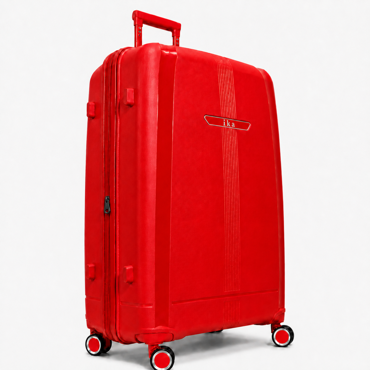 Mala de Viagem Grande 32 Kg Polipropileno Com expansor Arya Vermelha