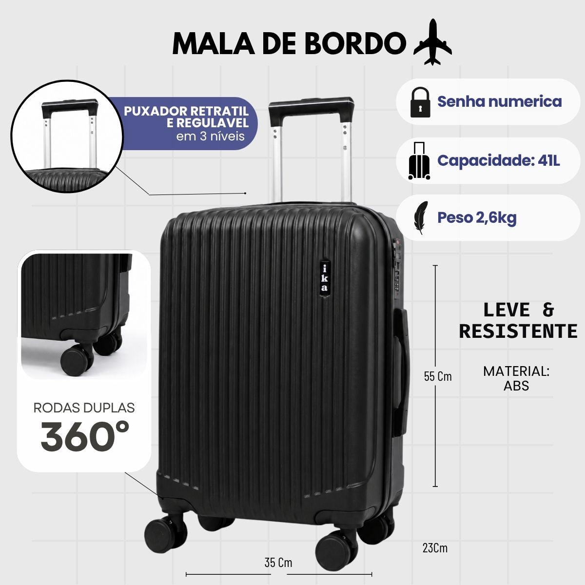 Maleta de mano Black Scorpion